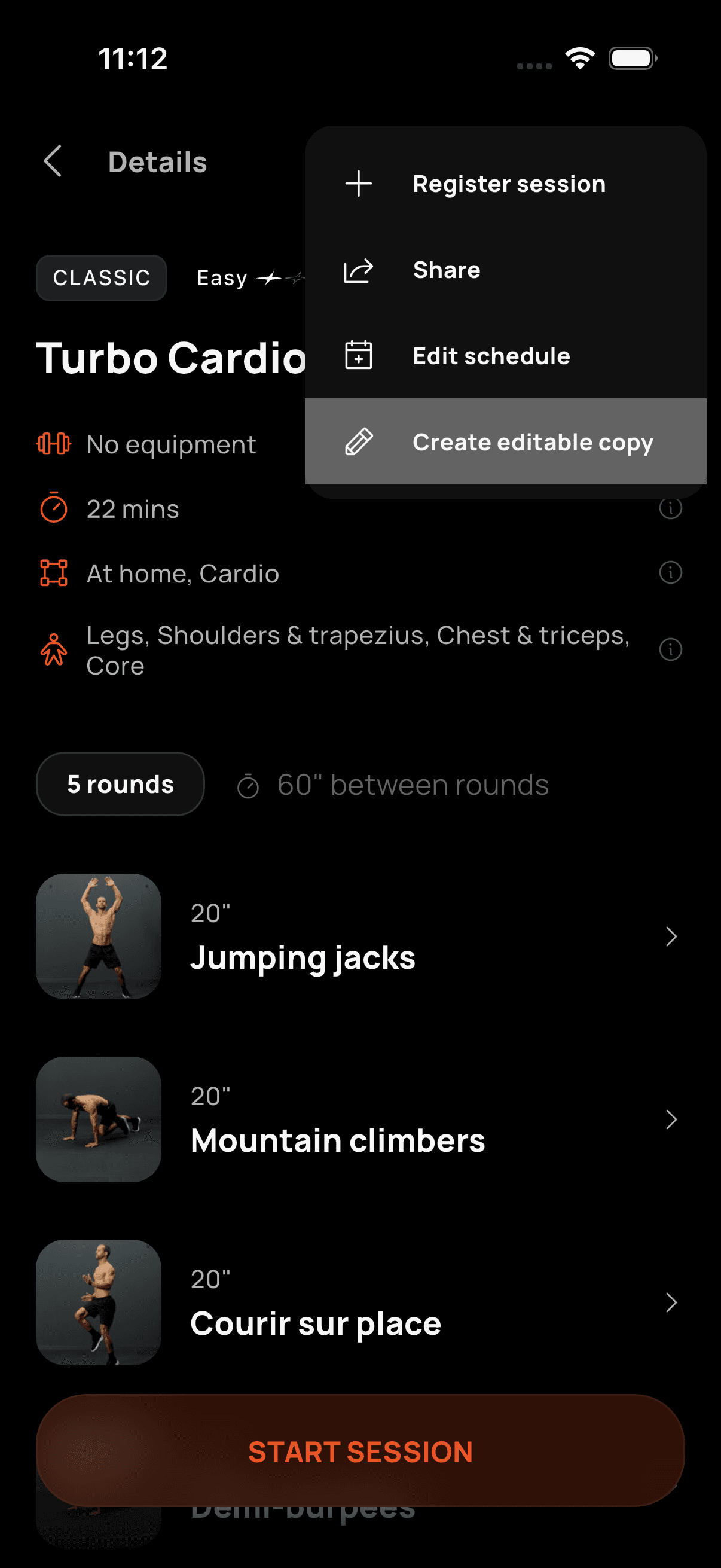 Create an editable copy