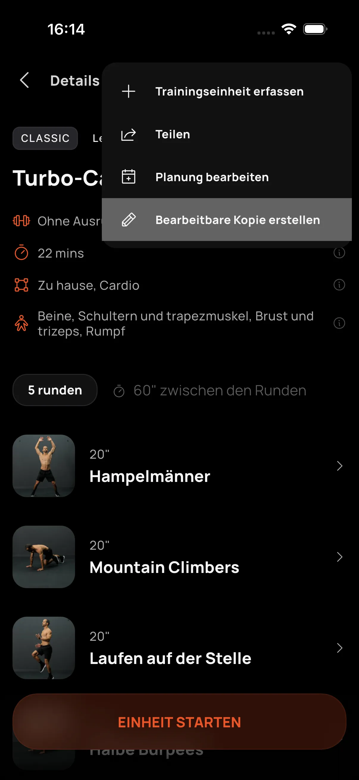 Erstellen Sie eine bearbeitbare Kopie