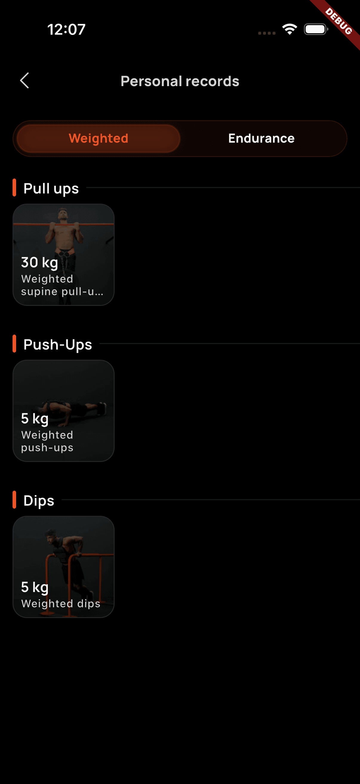 Personal records