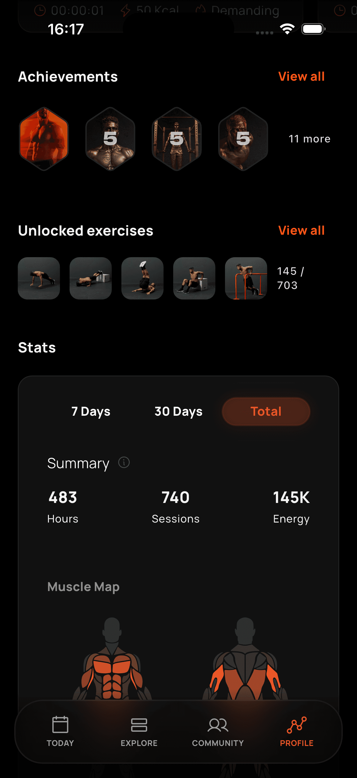 Verlauf und Fortschritt