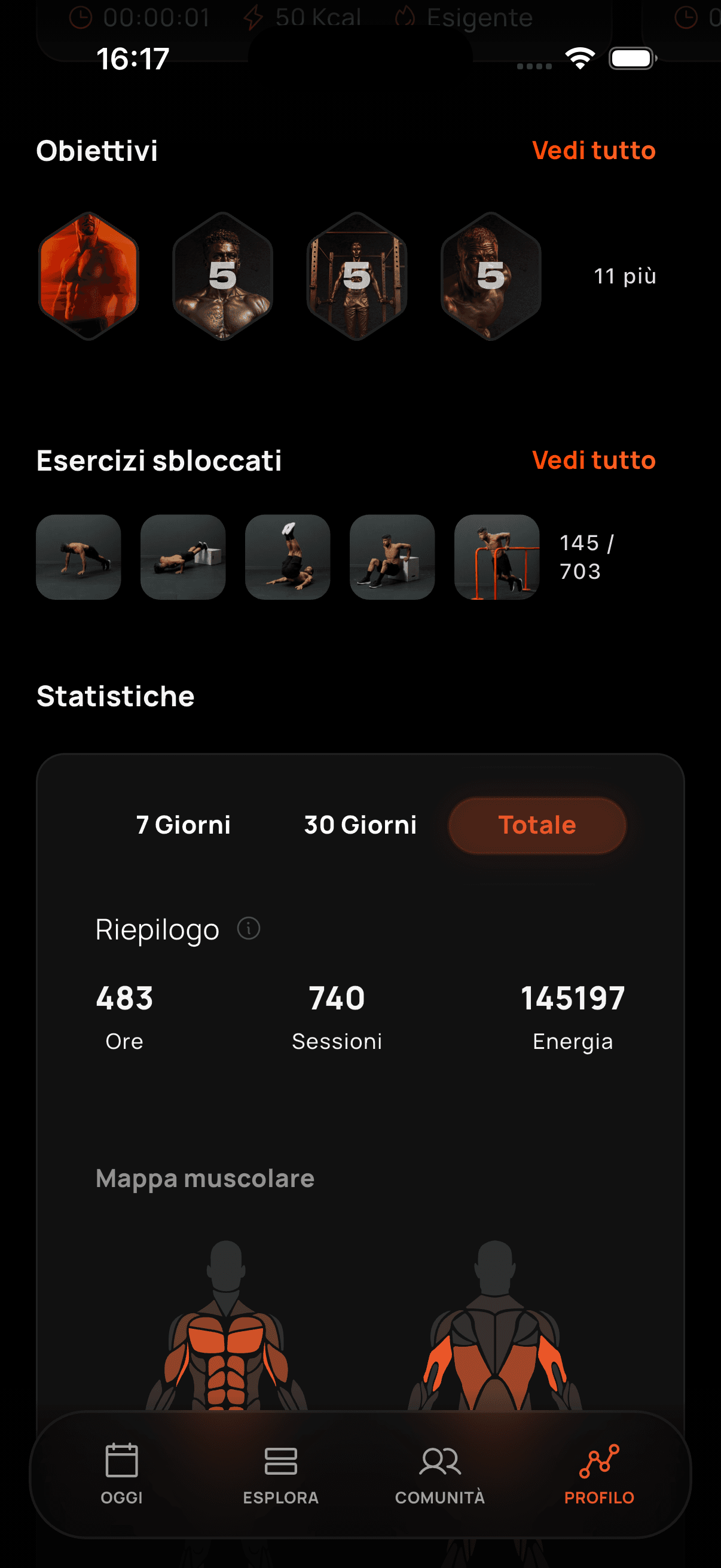 Cronologia e progresso