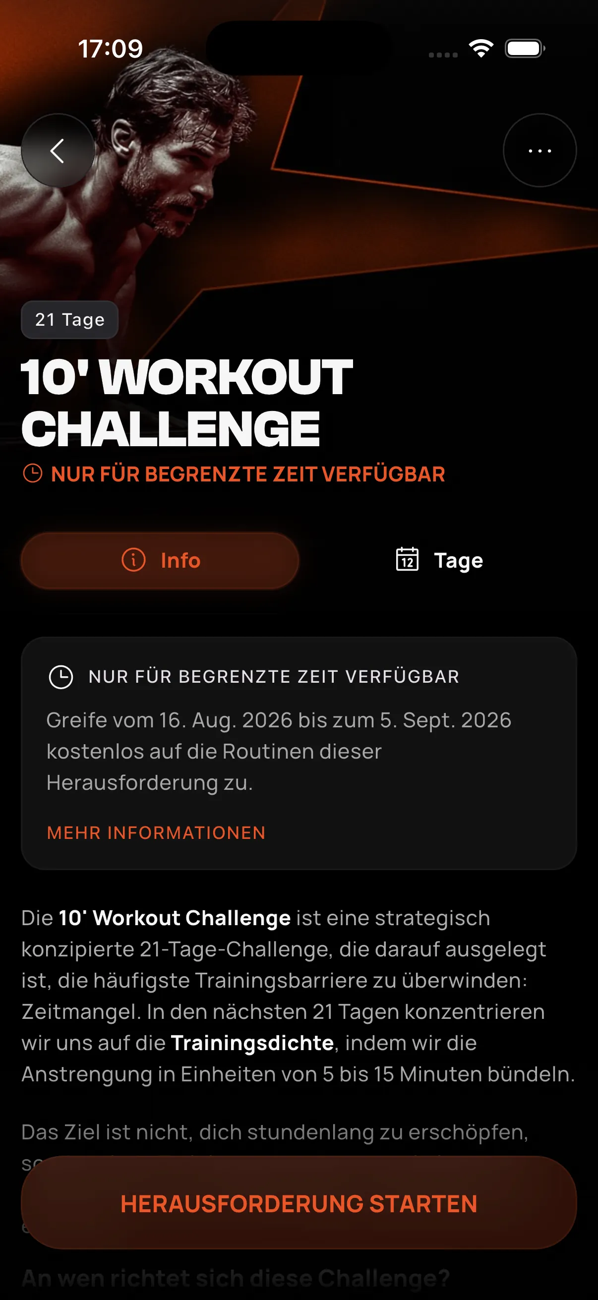 Kostenlose Herausforderungen