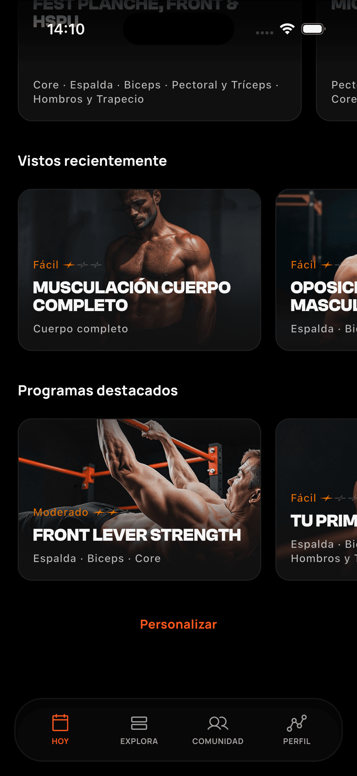 Personalizar la pantalla