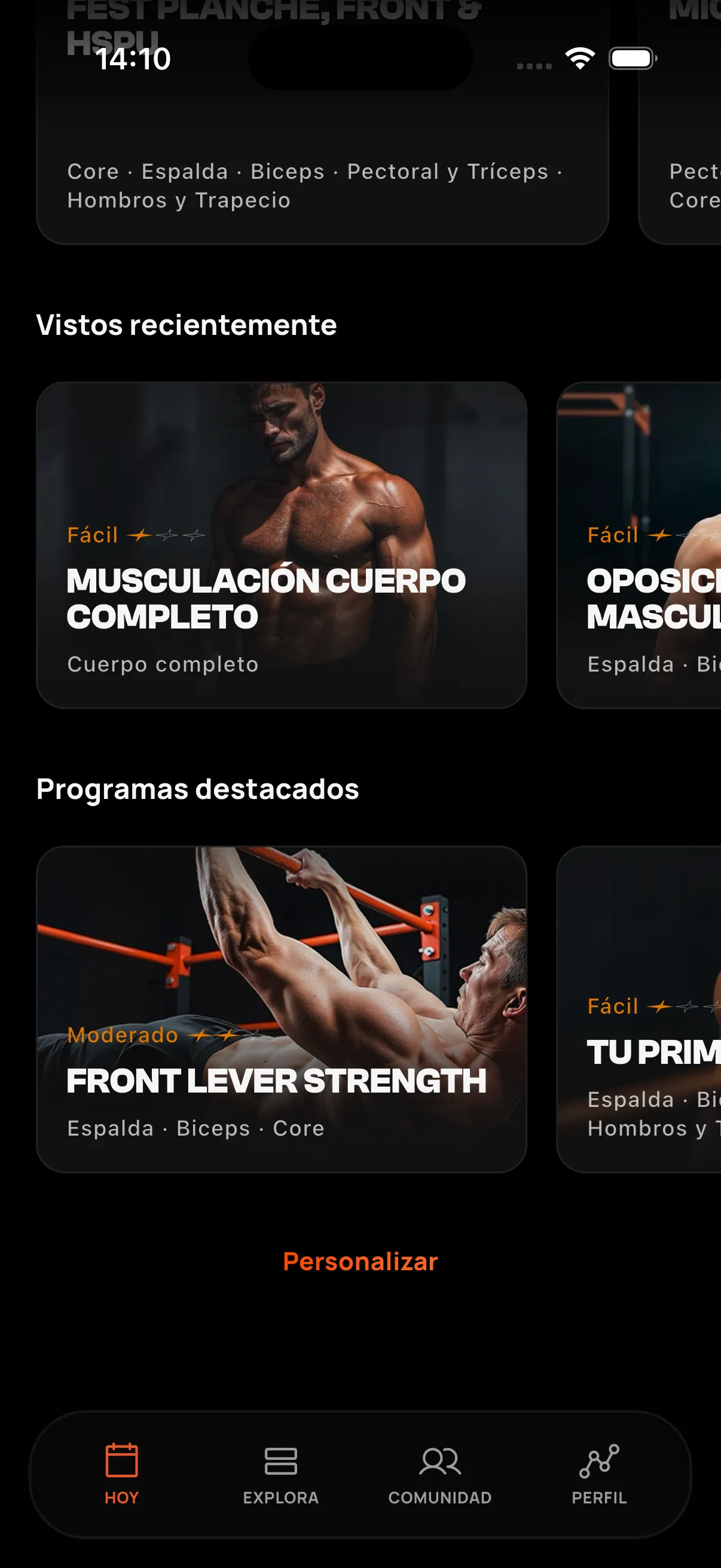 Personalizar la pantalla