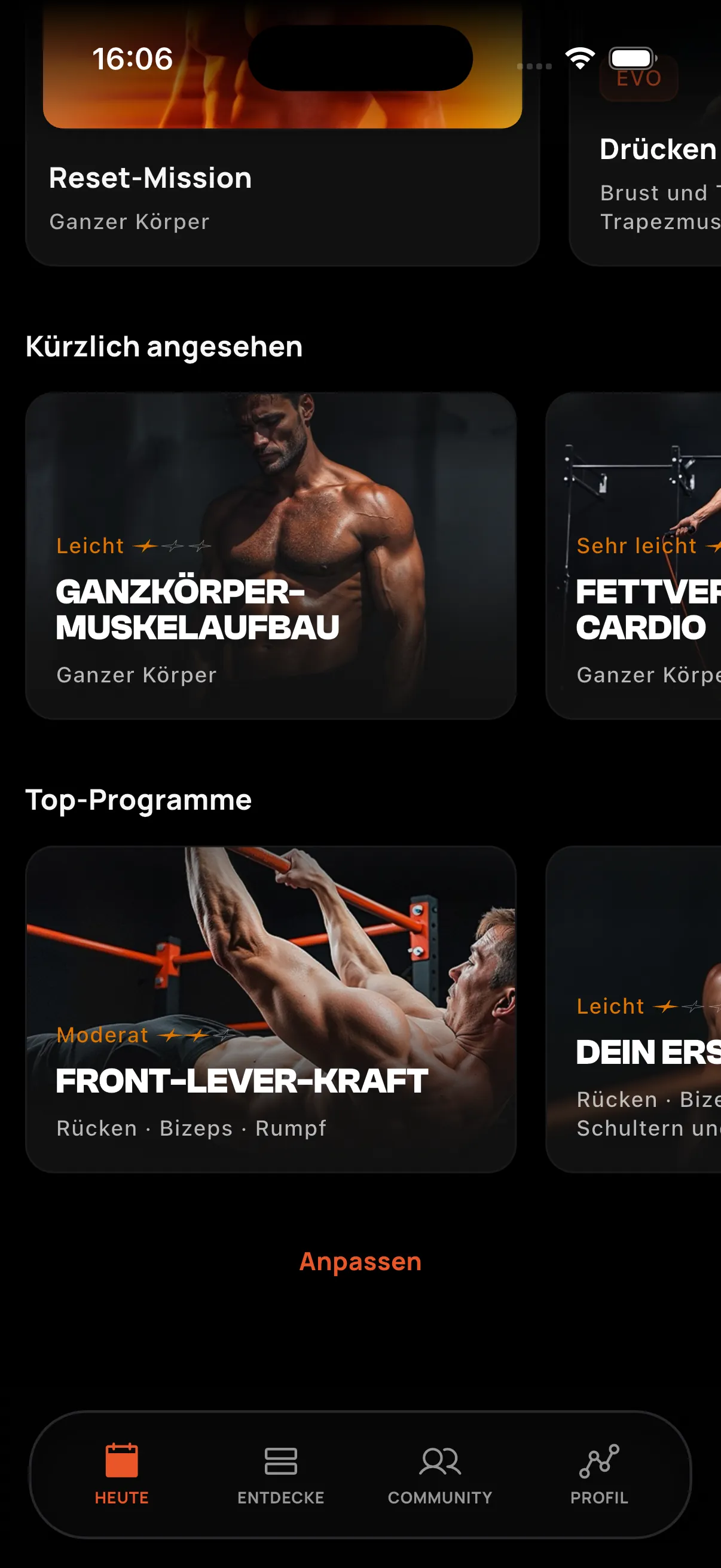 Bildschirm personalisieren